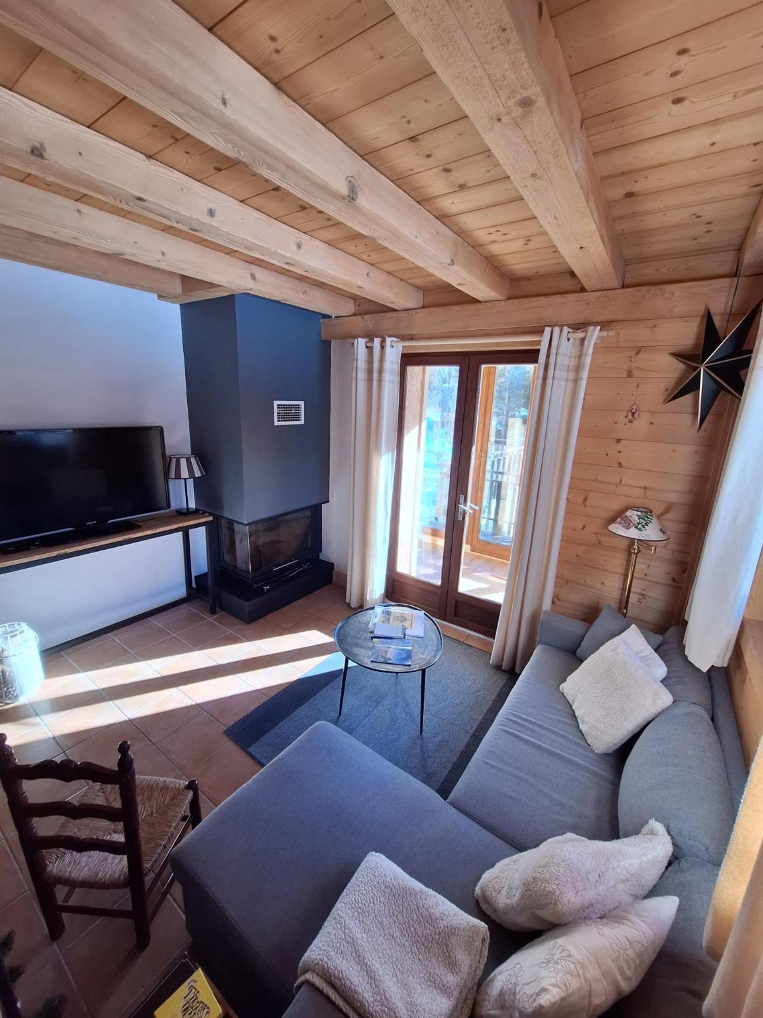 La Coufa, Spacieux Duplex En Chalet, Terrasse, Jardin, Vues Montagnes La Giettaz Exteriör bild